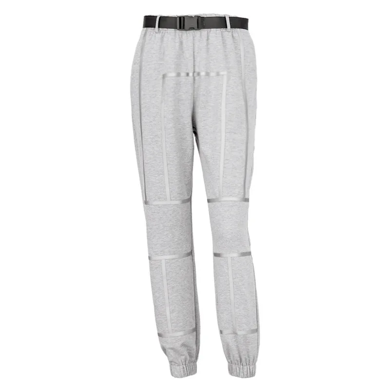 

Europe and the United States 2020 autumn and winter women's new reflective striped trousers sports casual pants women's pants