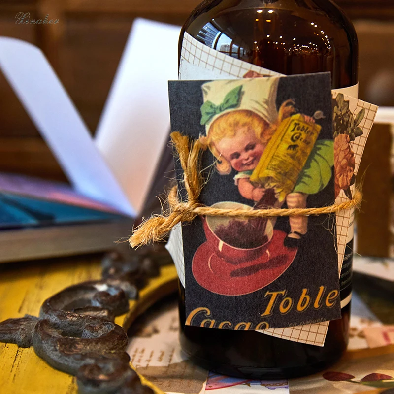 80 шт./компл. милая история мини-наклейка книга материал бумага нежелательный