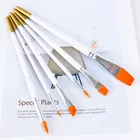 6 штук в упаковке профессиональная акварель Краски кисти тонкая ручная Краски ed ручка Круглый наконечник для рисования Краски ing кисть товары для рукоделия