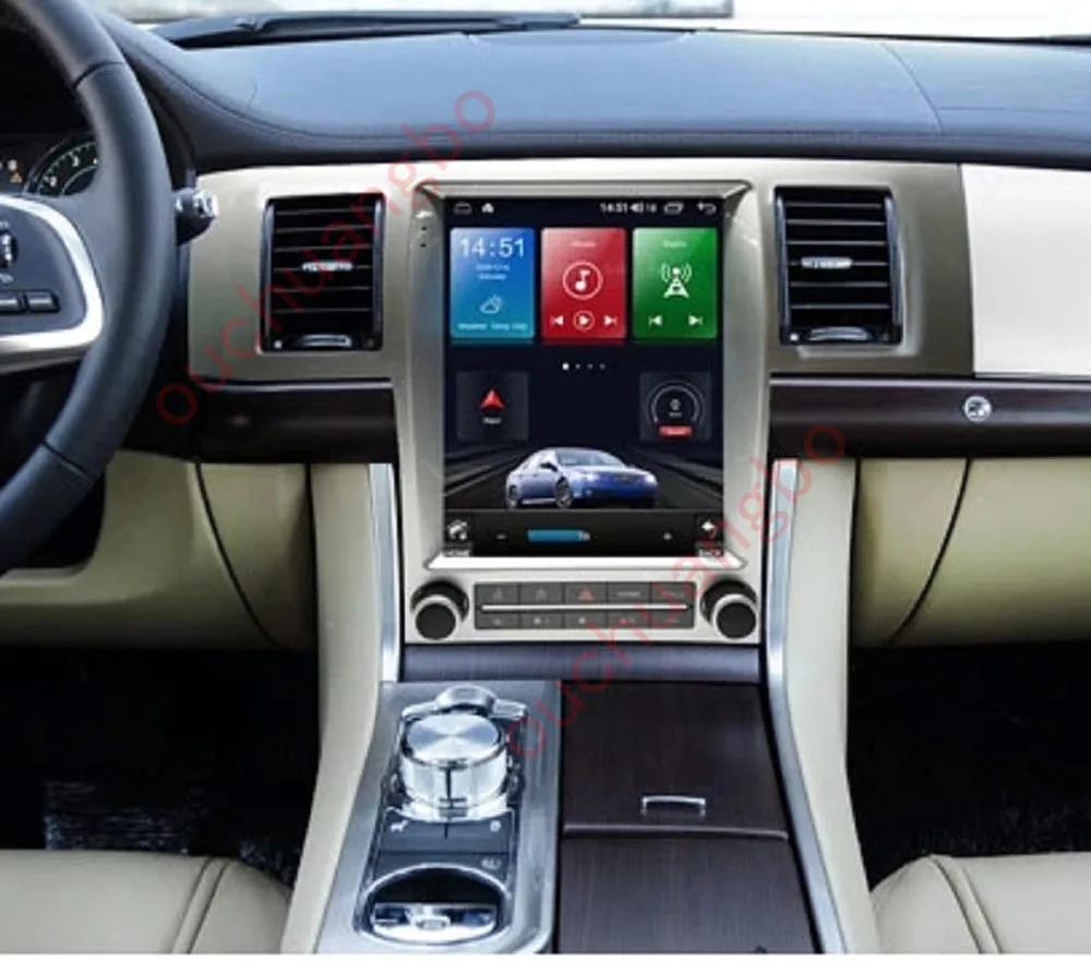 

Ouchuangbo 9.7 inch 4G Android 10 Car Radio Head Unit GPS Navi For Jaguar XF 2008-2015 with 8 Core 6GB 128GB CarPlay Recorder