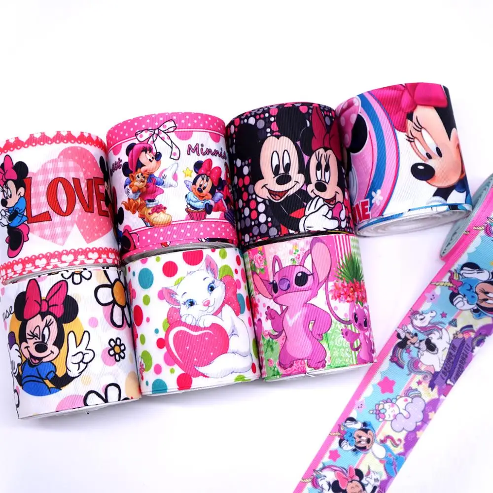 50 ярдов мультфильм напечатанный grosgrain ленты 30885