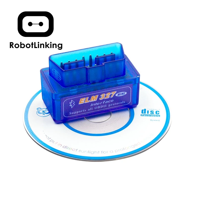 Автомобильный диагностический инструмент ELM327 Bluetooth V2.1/V1.5 OBD2 ELM 327 для Android/Symbian