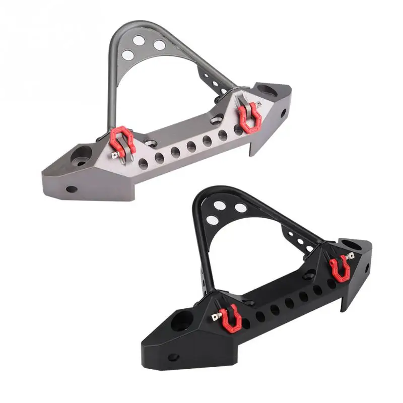 Металлический передний бампер с 2 светодиодными лампами для Traxxas 4 1/10 масштабе