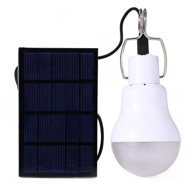 

LED Solar Bulb Lamp Outdoor Night Market Camping Solar Lamp Portable Solar Bulb