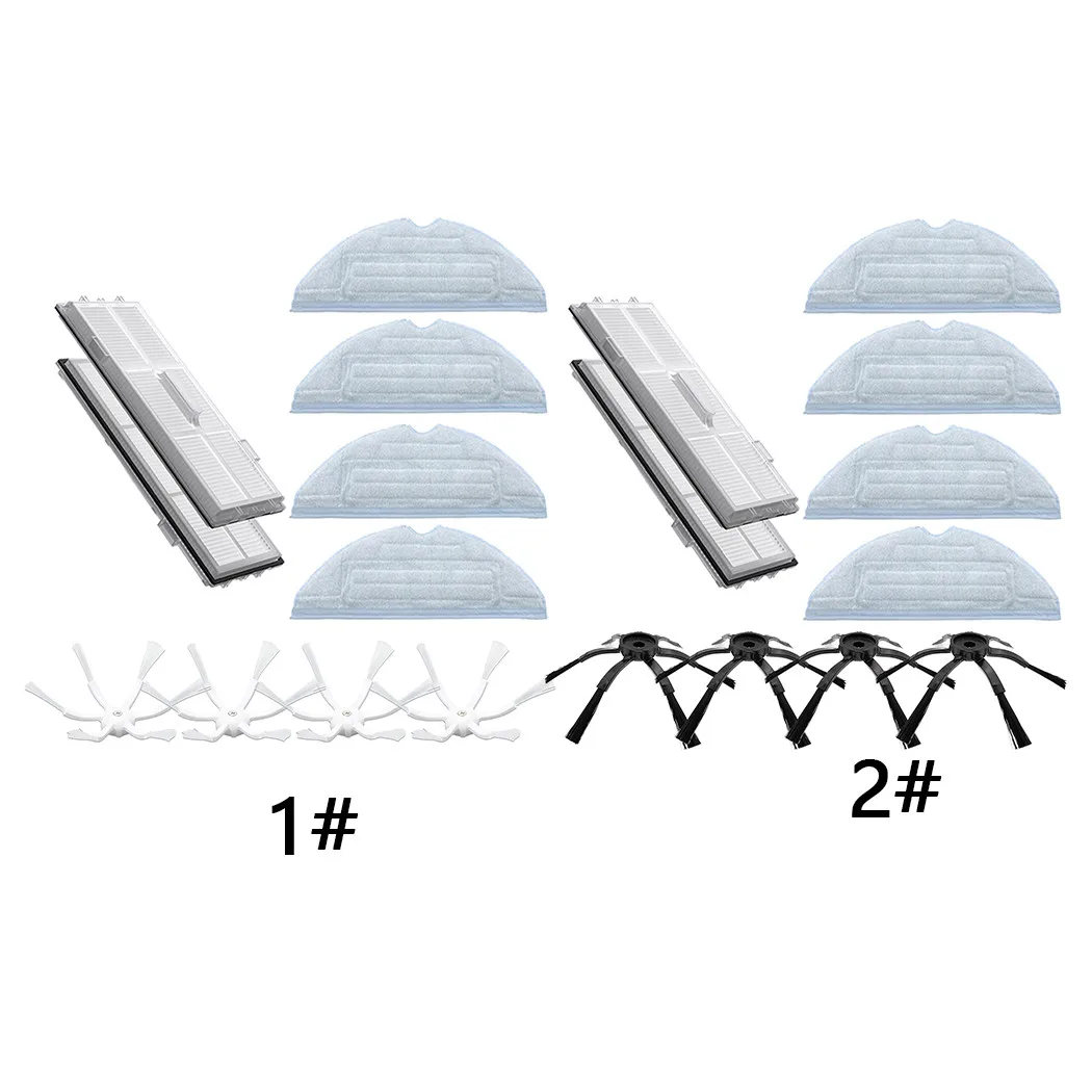 

Filter Mopping Cloths 6-Arm Brush For T7 T7S T7plus T7Splus S7 S7MAX Spare Parts Robot Vacuum Cleaner Spare Parts For Home