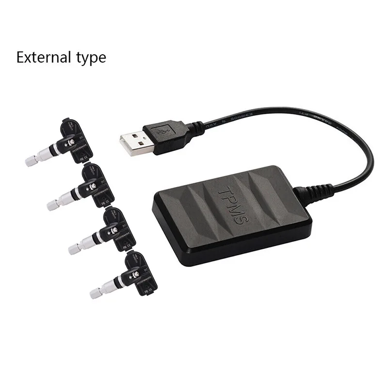 Топ!-TPMS датчик давления в шинах для автомобиля Android радио плеер USB система