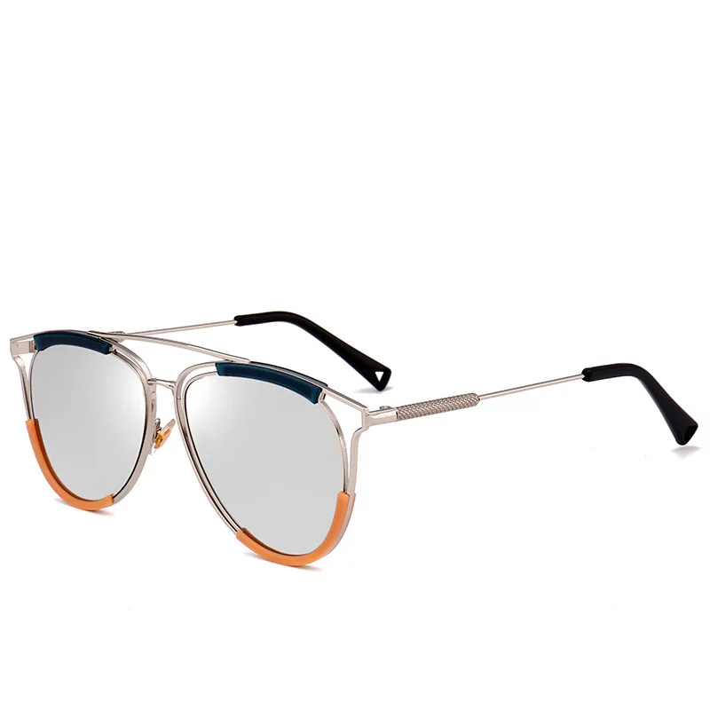 

New Sunglasses European and American Street Fashion Trend Aviator Retro Sunglasses Mirror Toad Mirror Sunglasses Men