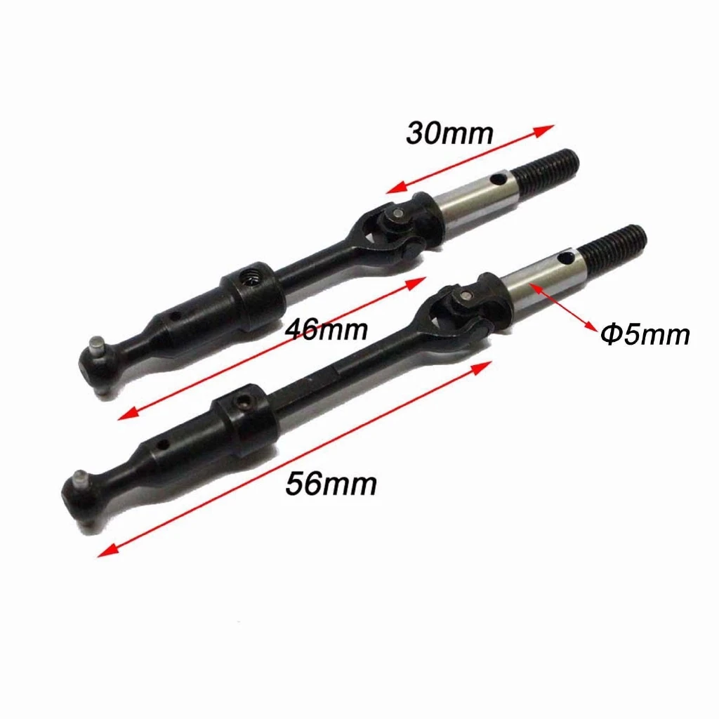 Регулируемый карданный вал с широким углом поворота 80 градусов платформы F RC 1/10 3