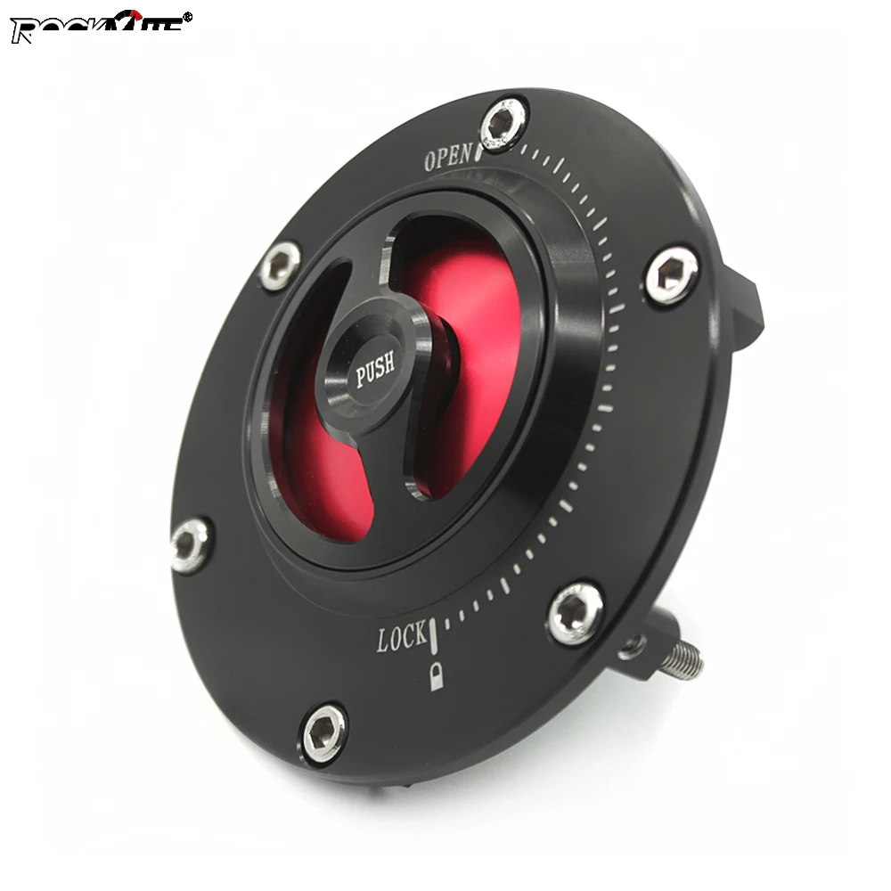 Крышка мотоциклетного топливного бака для Kawasaki Ninja 250 EX250 2008 2009 2010 2011 2012 с нажимом