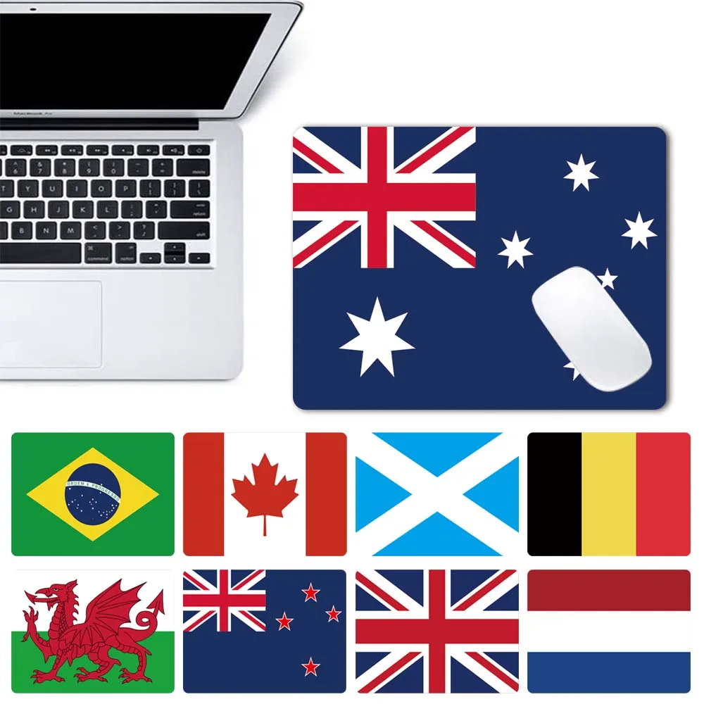 

Mouse Pad Non-Slip Wear Resistant Computer Notebook Soft PU Leather Mice Mat Office Leather Gaming Mouse Mat for PC Laptop