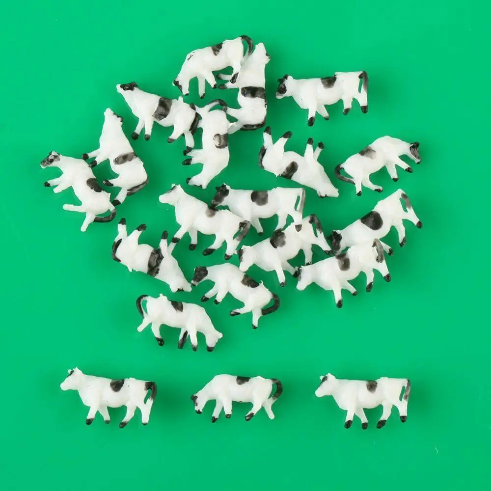 20 шт. 1:150 крашеных домашних животных весы|n scale|farm animal cowscale n |