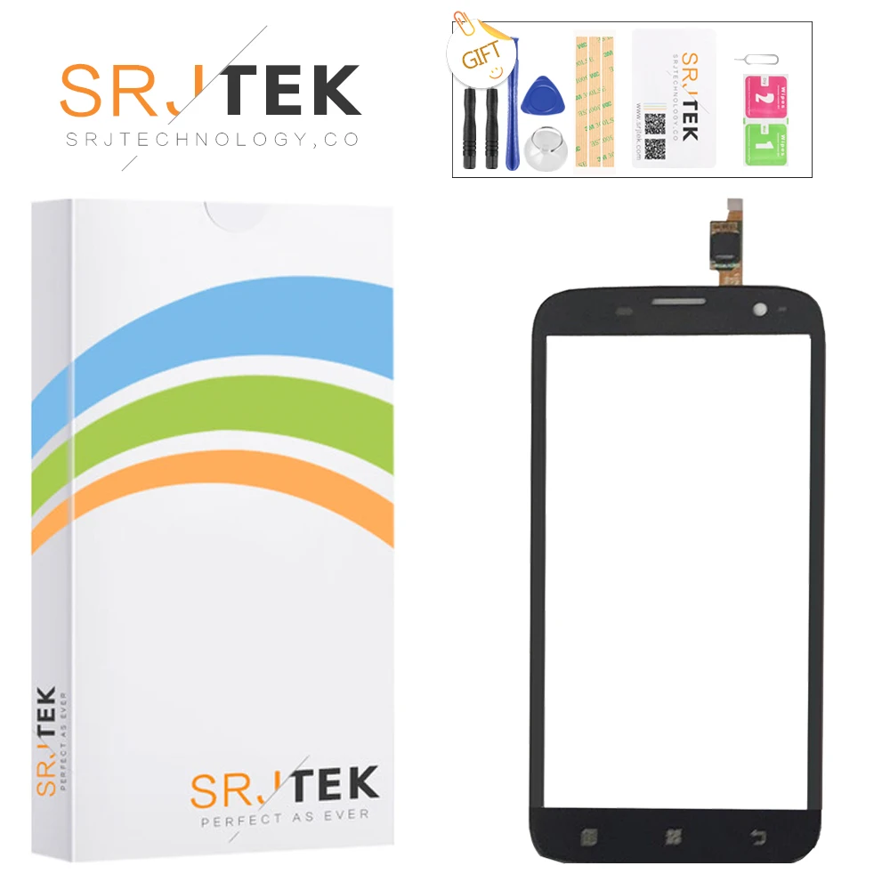 

SRJTEK 5" For Lenovo Vibe P1M P1ma40 P1mc50 Digitizer Touch Screen Digitizer Glass Panel Front Glass Lens Sensor Replace Parts