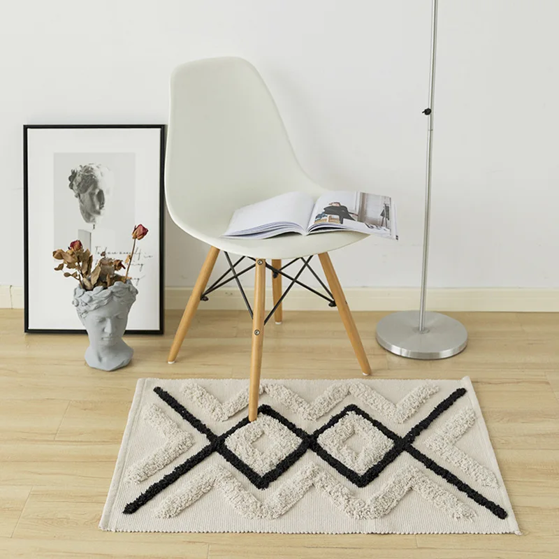 2020 новые хлопковые ковры для гостиной мягкий пушистый ковер спальни отеля