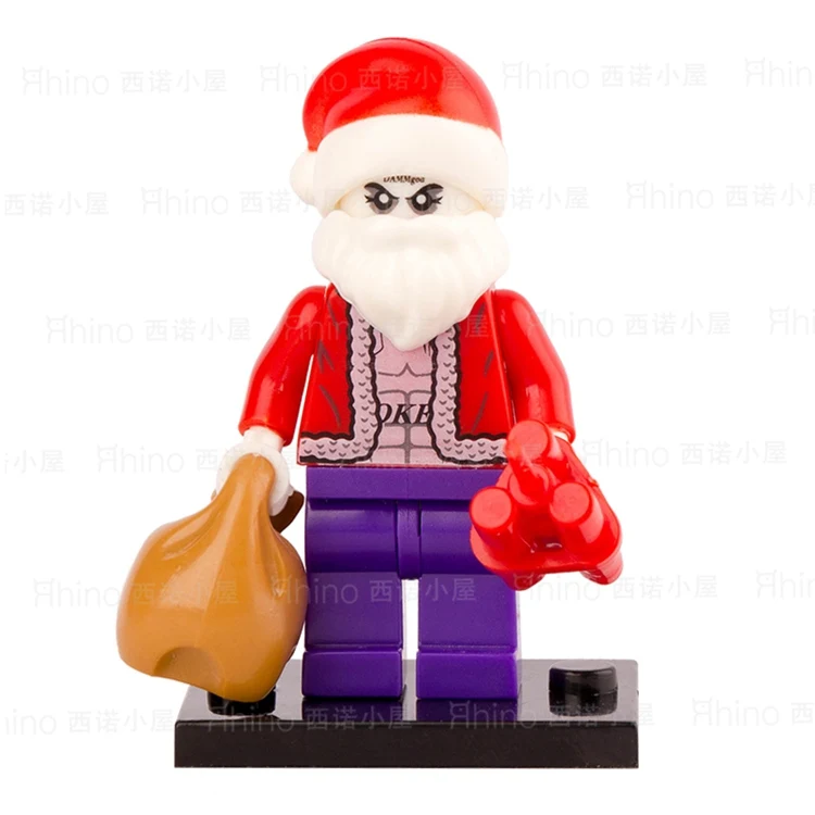 Одиночная продажа Санта Харли Квинн Бэтмен Лига Справедливости Рождество Сделай