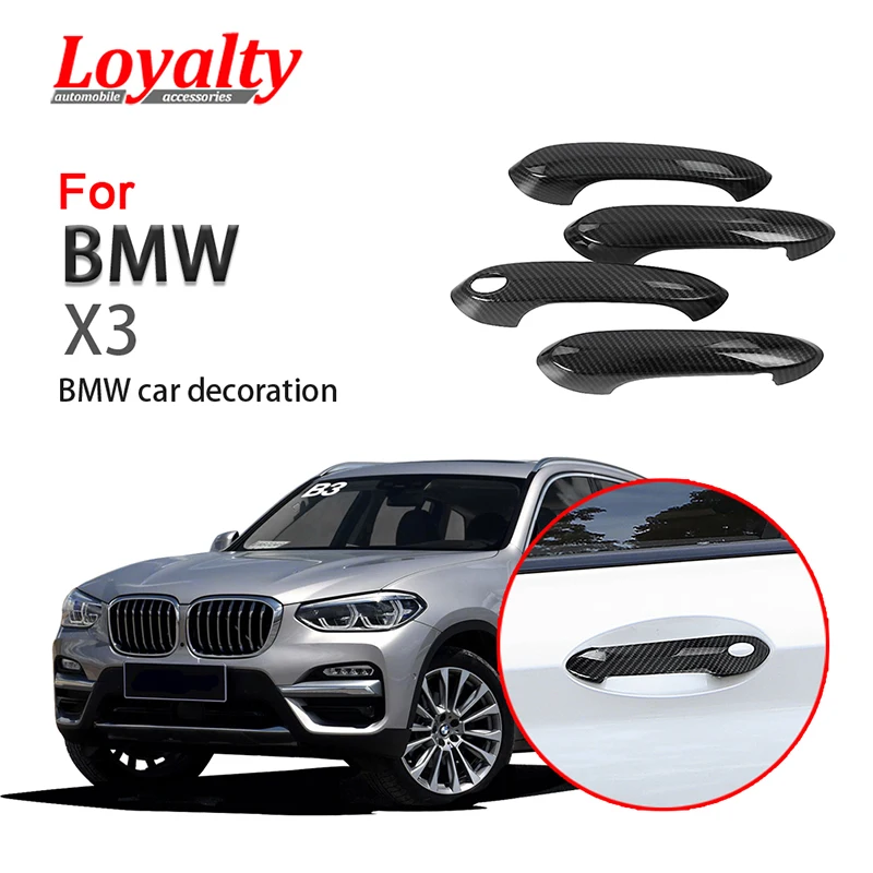 Лояльности для BMW X3 2018 2019 наружные двери с жалюзийными решётками ручка украшения