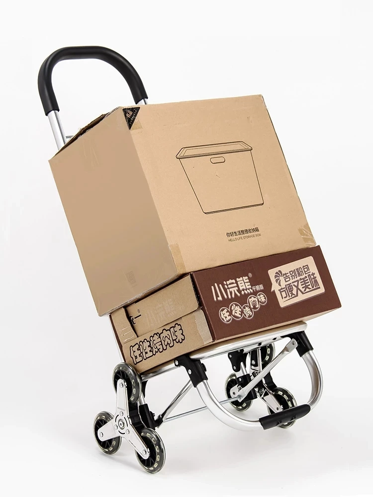 Тележка на колесах для женщин складная корзина покупок пожилых людей лестница