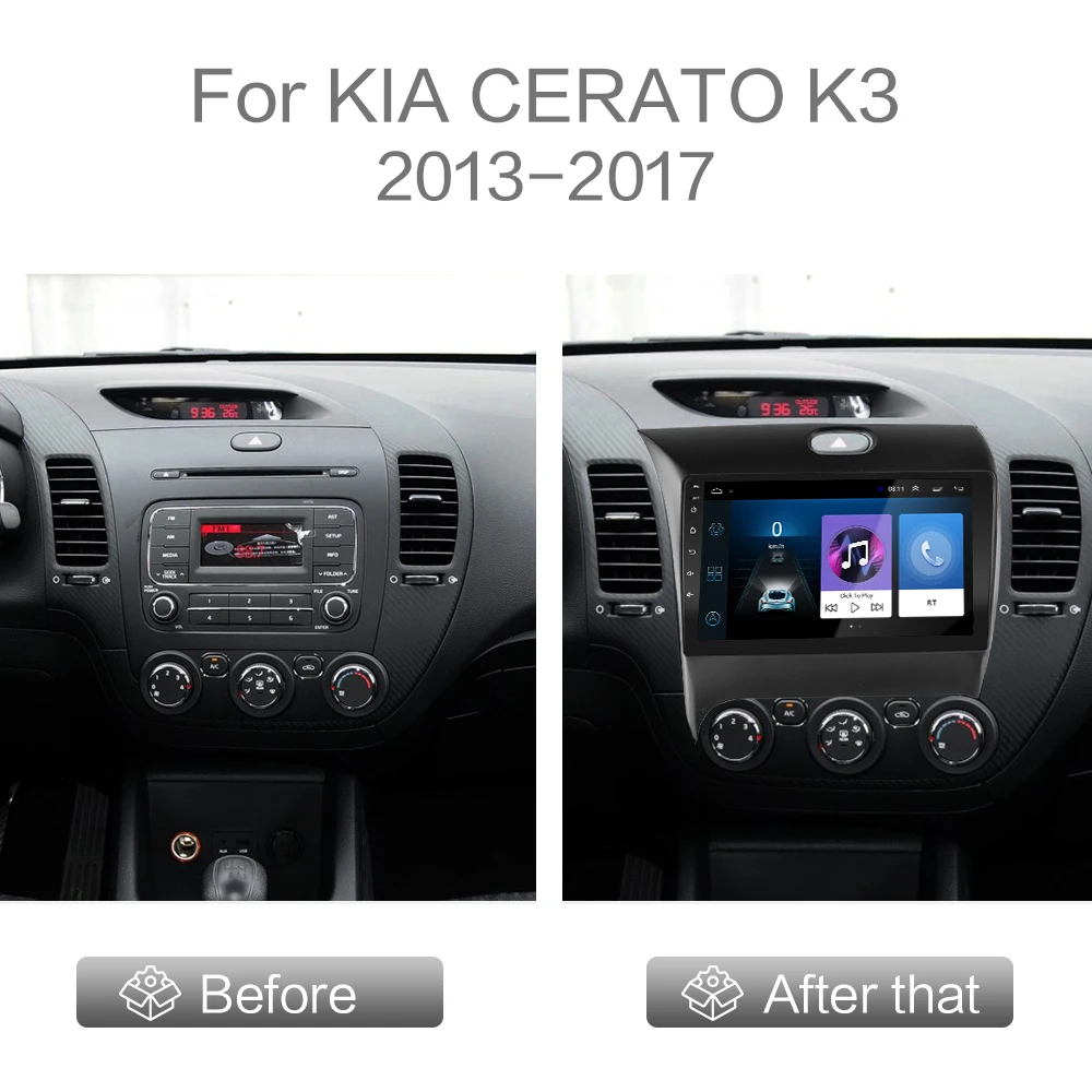 Автомагнитола 2 din Android 10 с 9-дюймовым сенсорным экраном мультимедийная навигация