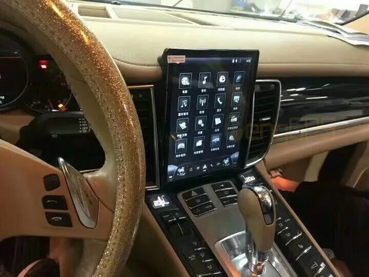 Головное устройство Tesla style Android автомобильный без DVD-плеера GPS-навигация для Porsche