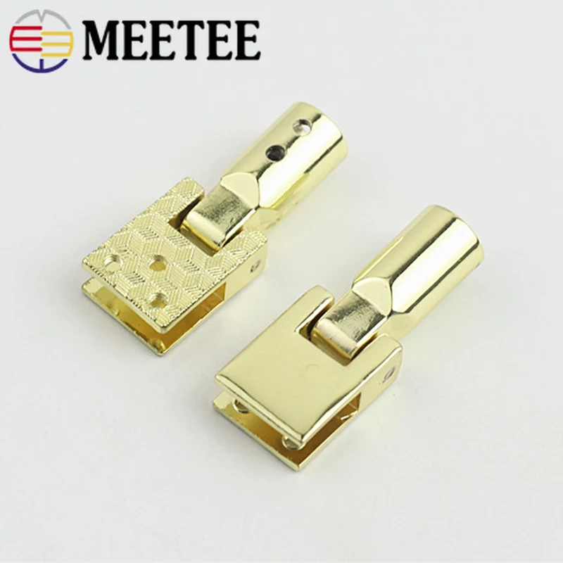 Meetee 2/4Pcs 43mm Metal Bag Side Clip Connector Buckles Handbag Strap Clasps Rope Hanger Stopper DIY Bags Hardware Accessories | Дом и сад