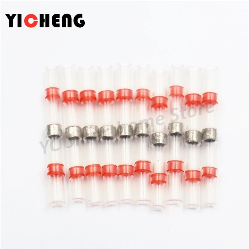 100 шт. водонепроницаемый припой кольцо термоусадочная трубка провода проводки