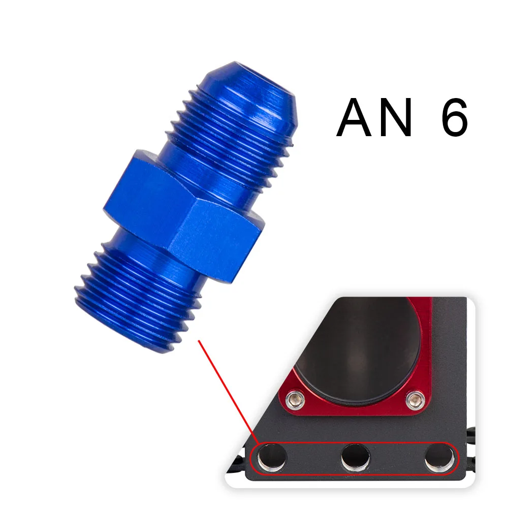 Внешний топливный бак 044 60 мм алюминиевый маслоуловитель из черной заготовки