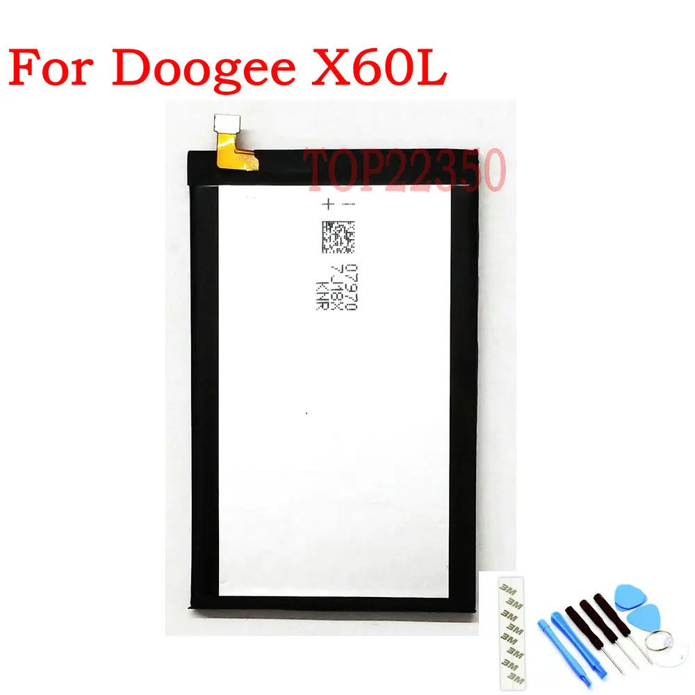 100% Новый оригинальный аккумулятор 3300 мАч Для Doogee X60 X60L мобильный телефон |