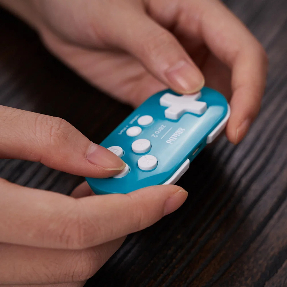 Для 8bitdo ZERO 2 Беспроводной мини-геймпад Nintendo Switch NS/Windows/Android/MacOS игры проводной