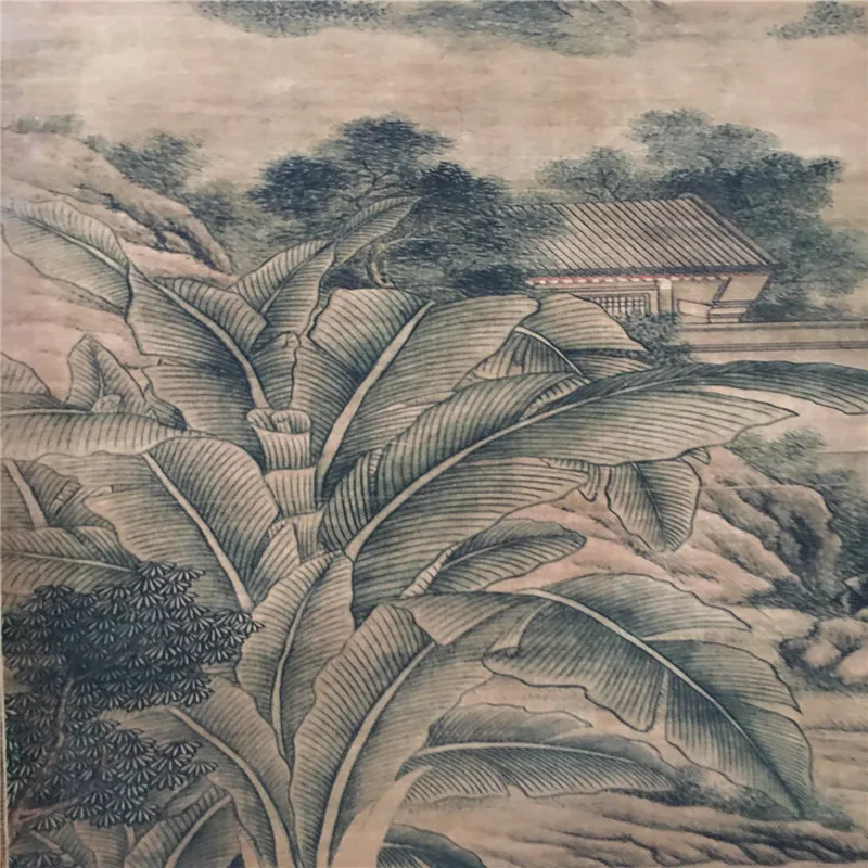 

Chinese Old Scroll Wang Pu - Happy Pictures Painting Rice Paper Painting Slice