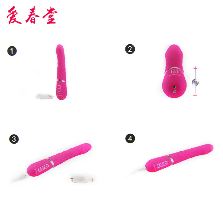 Унисекс массажер простаты силиконовый умный нагрев Женский AV массажный