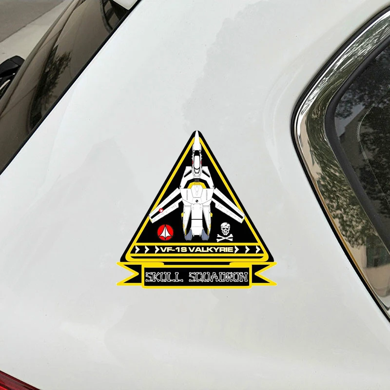 

Personality Car Sticker for Robotech Skull Windshield Bumper Motorcycle Helmet Decal Vinyl Cover Scratches Waterproof PVC