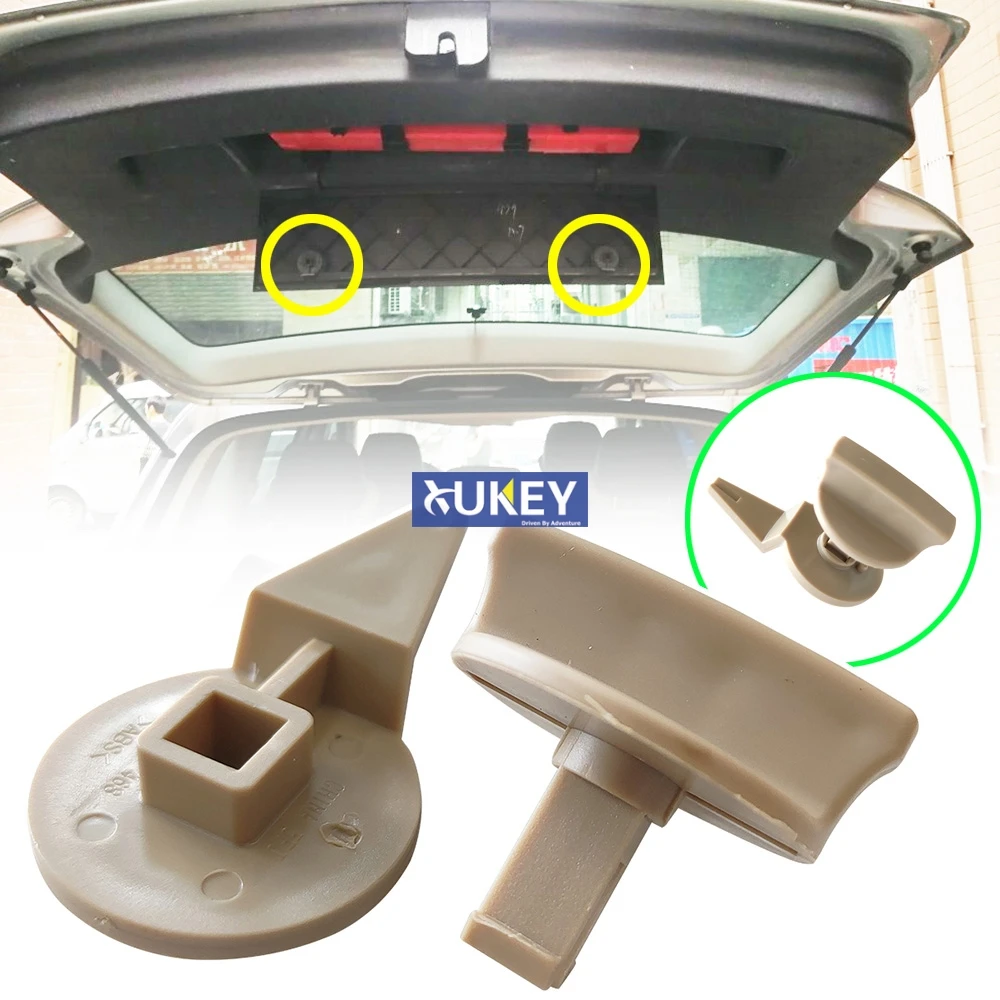 Beige Boot Storage Warning Triangle Turn Clip Knob Bracket For VW GOLF MK4 MK5 Variant Estate Jetta A5 Sportwagen Wagon MK6 MK7