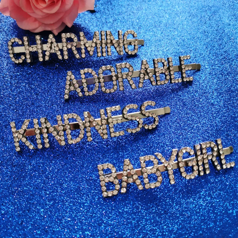 Женские заколки для волос с кристаллами стразы украшения Новое поступление