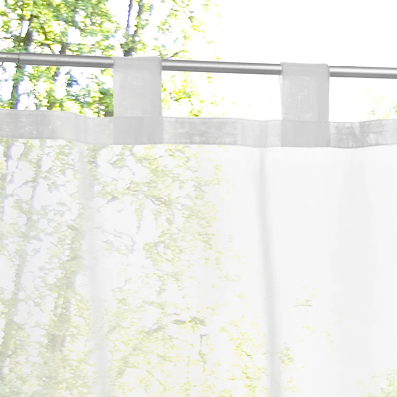 1 шт. однотонные полые полузанавески на окна балдахина кофейная Тюлевая