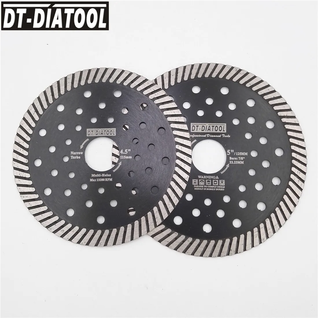 Бриллиантовые узкие турбопильные диски с несколькими отверстиями бриллиантовые