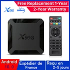 ТВ-приставка X96 на Android 10.0, IP TV box X96 Q 1G 8G 2G 16G Allwinner H313 Smart Ip TV m3u, телеприставка, отправка из Франции
