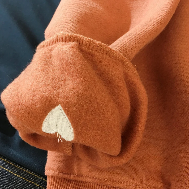 Толстовка Harajuku стиль свободная одежда Женская Куртка tide Толстовка Размер Уличная para спортивный костюм плюс бархат утолщение