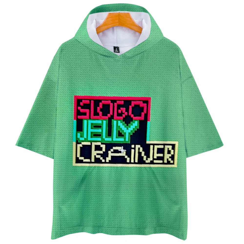 

Новинка 2021, толстовки с 3D-принтом slogo для мужчин и женщин, мужская толстовка с коротким рукавом и капюшоном 1