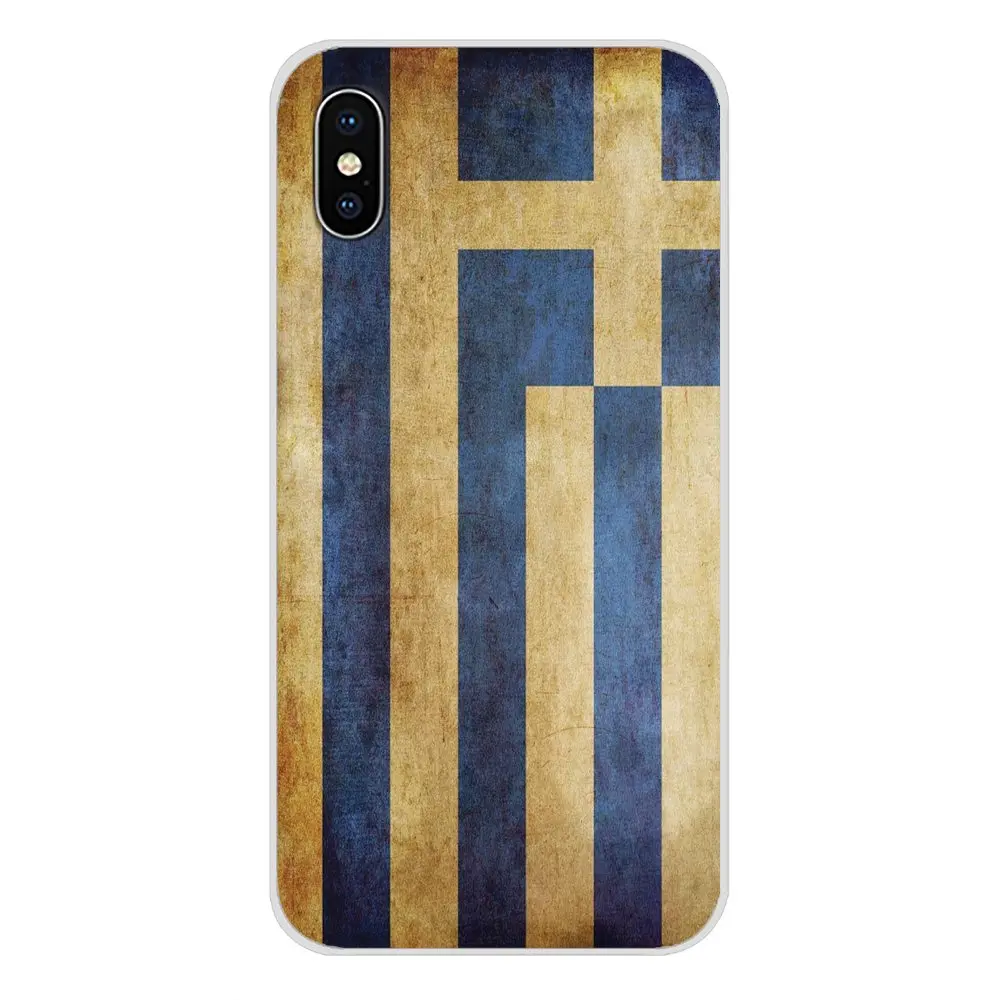 For Samsung Galaxy J1 J2 J3 J4 J5 J6 J7 J8 Plus 2018 Prime 2015 2016 2017 Accessories Phone Cases Covers Greece Flag | Мобильные