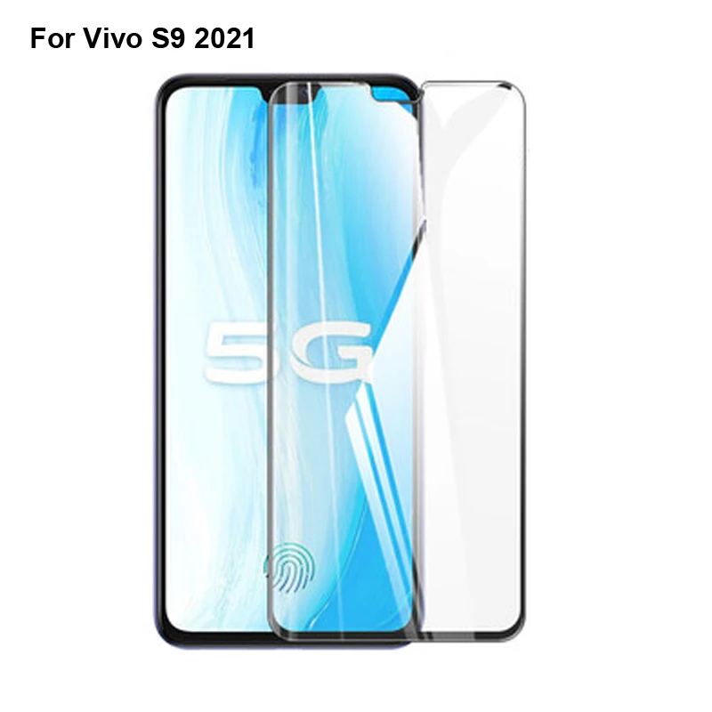 

5 шт. для Vivo S9 2021 3D закаленная Защитная стеклянная пленка для экрана Защитная пленка с полным покрытием защита для Vivo S 9 2021