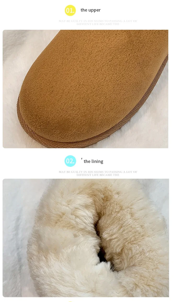 Aleafalling/Классические Теплые ботинки на шнуровке женские хлопковые Модные