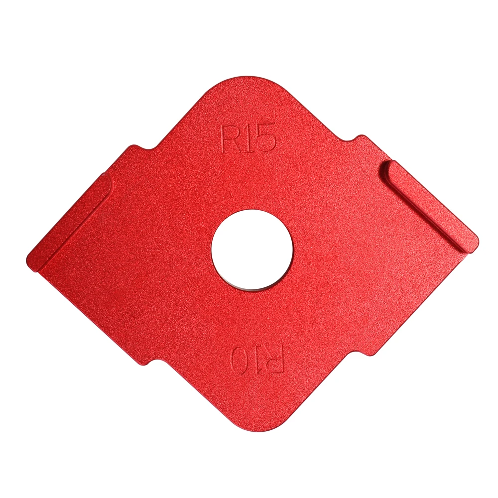 

3pcs Half Round Corner Arc Quick Jig Woodworking Tools Rounded Corners R Angle The Circular Arc for Woodworking Trimming Machine