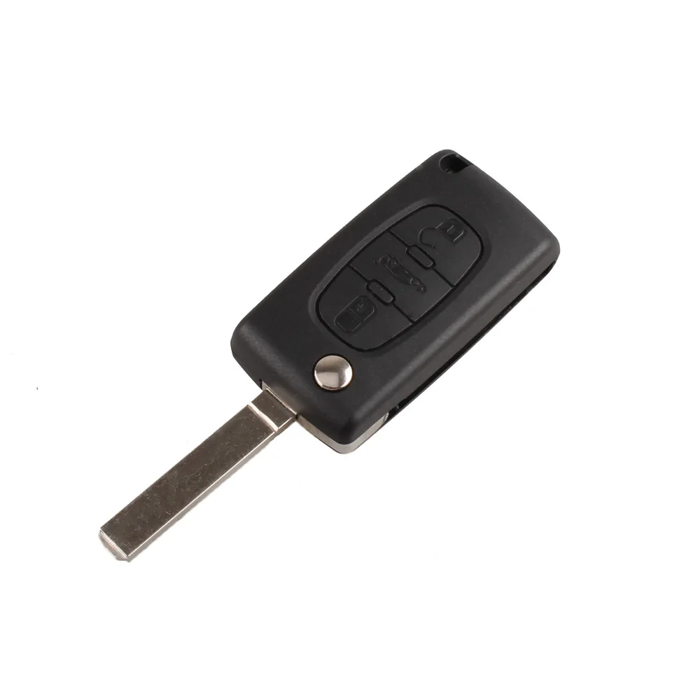 Чехол для автомобильного ключа с тремя кнопками Peugeot 107 / 207 307 407 308 607|blade blade|blade 3blade