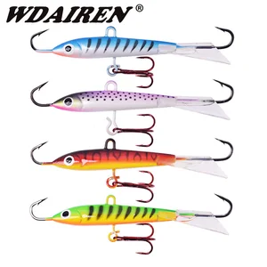 1 шт для зимней рыбалки применение металлического свинца приманки 8,2 см 18 г балансировки опускается на дно экшн джиг оснатка приманки с высоким содержанием углерода красный крючки Pesca Рыбная ловля Рыбалка снасти