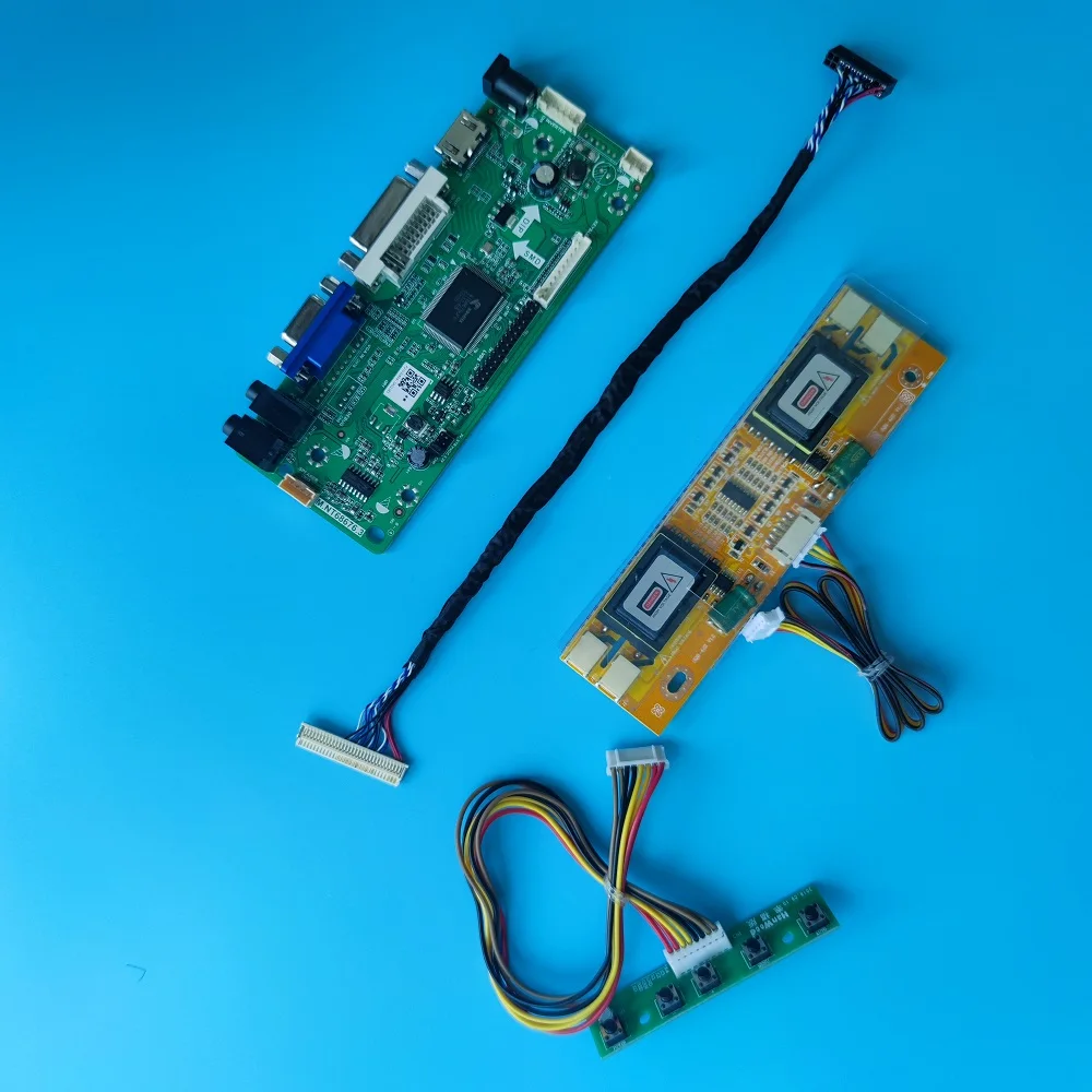 

Kit for HSD190MEN3-C00/A03/A02/A01/A00 19" 1280x1024 monitor LCD screen Controller driver board DVI VGA HDMI-compatible Audio