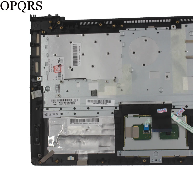 

NEW RU For Lenovo U330p U330 Russian laptop keyboard with case Palmrest Touchpad black