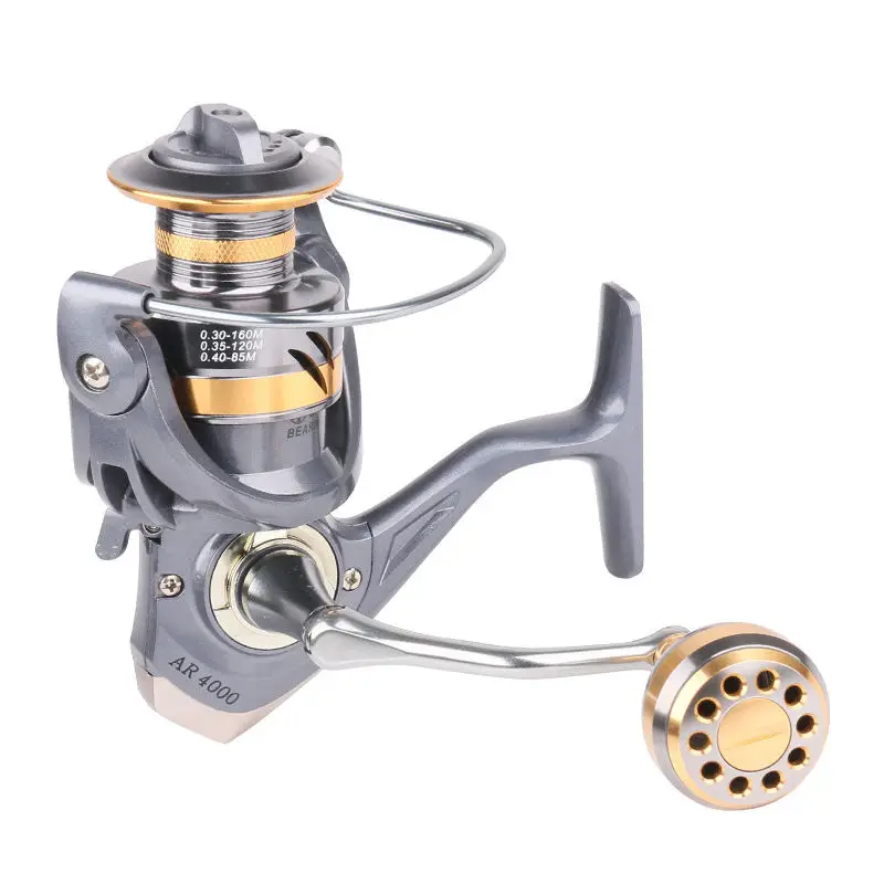 Новинка 2020 высококачественная металлическая катушка Рыболовная