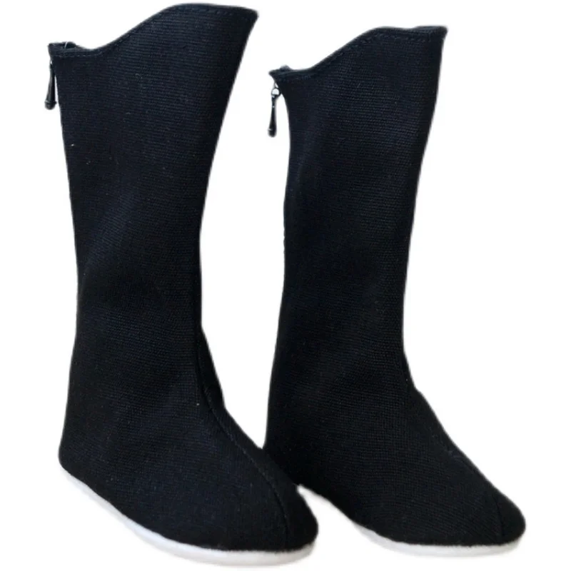 

Chinese Ancient Costume Shoes Black BOOTS For 1/3 Male SD DK DZ AOD DD SD17 70CM BJD Doll Free Shipping