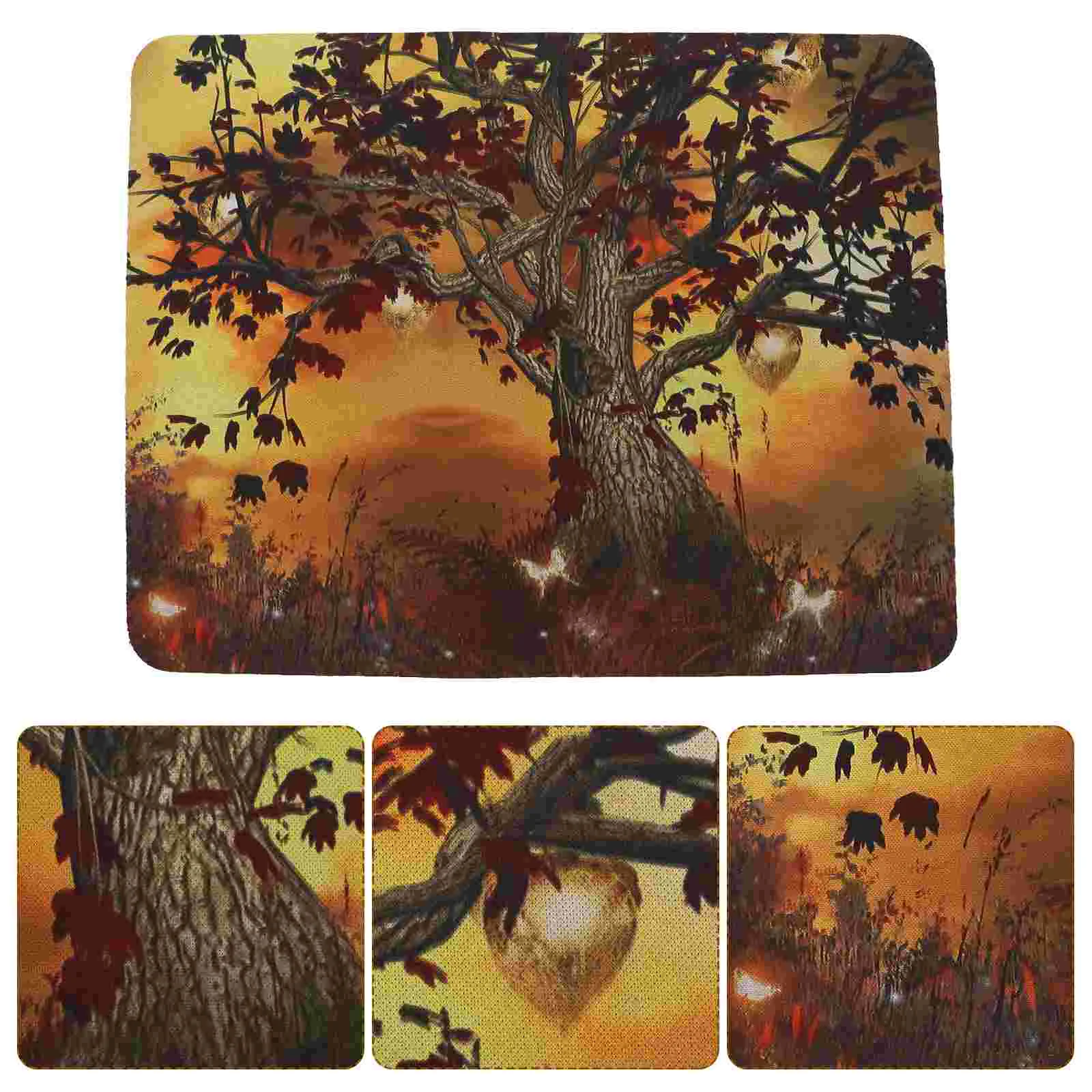 

2pcs Anti-slip Mat Desktop Computer Keyboard Pad Writing Pad