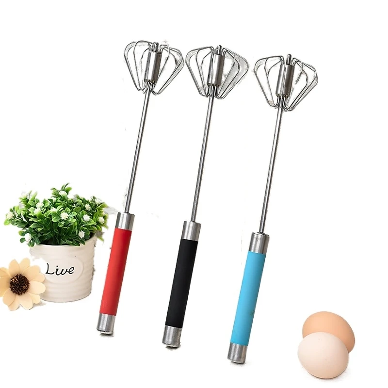 

1PC Stainless Steel Whisk Butter Mixer Hand Egg Beater Mixer Kitchen Tools Gadgets 10/12/14inch Home Kitchen Accessories Supplie