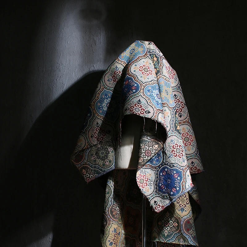 Цветочная одежда в богемном стиле плотная ткань дизайнерская ретро винтажная